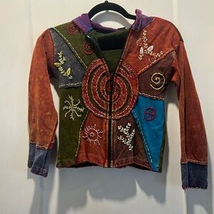 EUC kids size L. Artisan made. Boutique